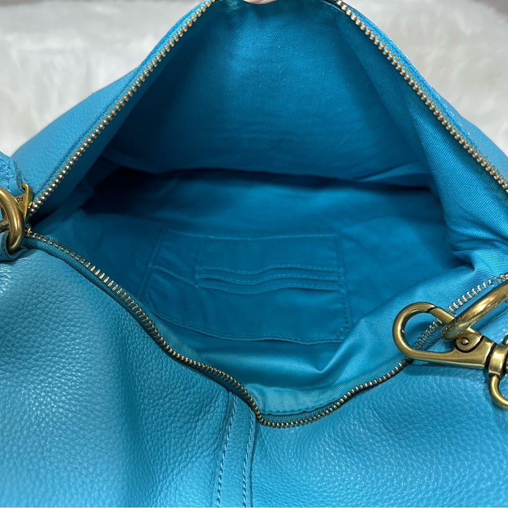 Retro Fossil Erin Foldover Tote/Satchel Cross Body - Picture 4 of 8